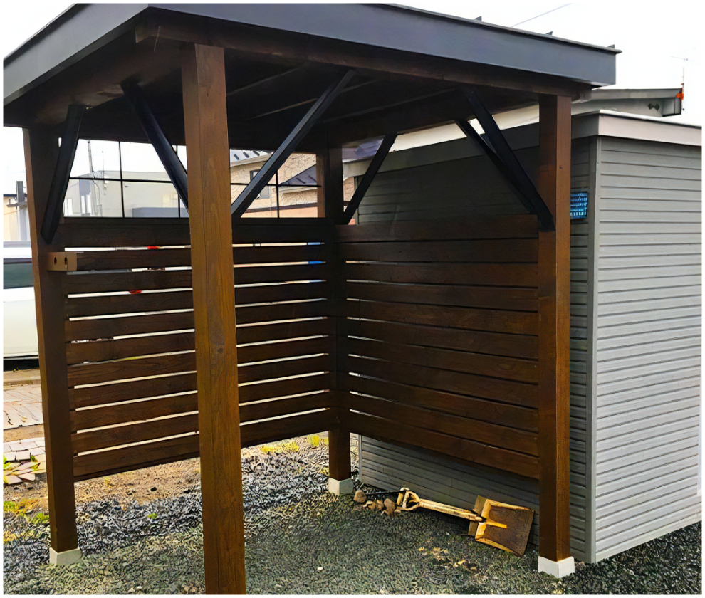 カーポートや自転車置場制作